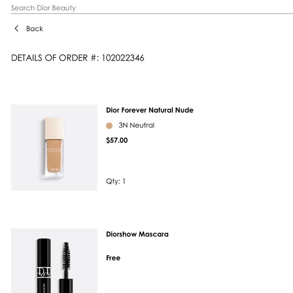 Dior Forever Nude in 3N NWT - Picture 2 of 9